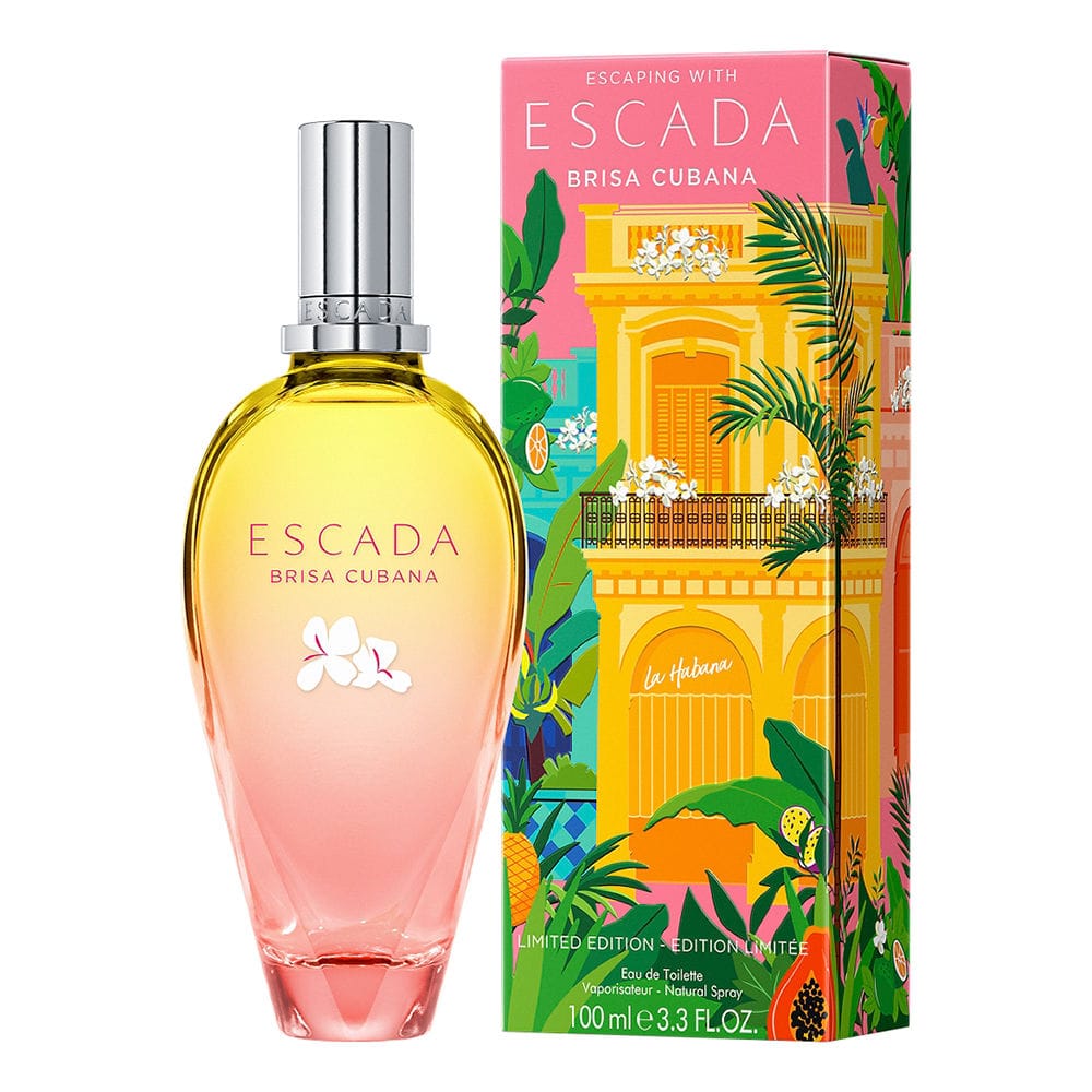 Escada Brisa Cubana Women’s Perfume/Cologne For Women Eau de Toilette 3.4 oz Edt