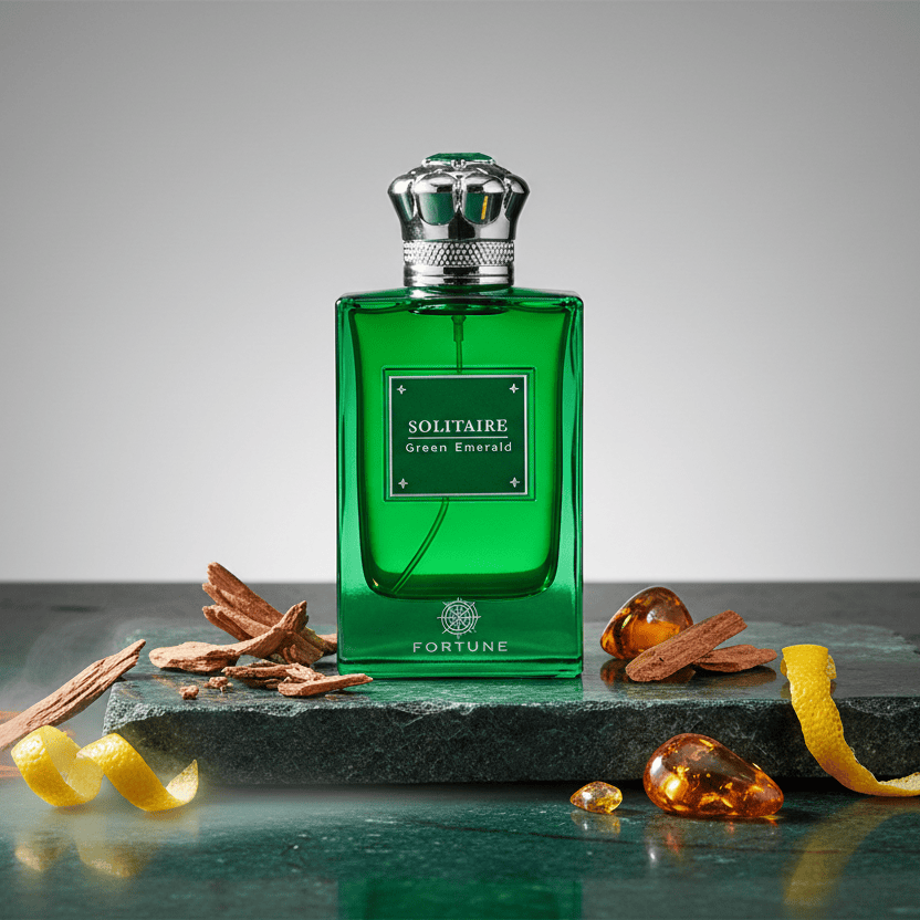 Fortune Solitaire Green Emerald Unisex Eau de Parfum 2.7 oz / 80 ml