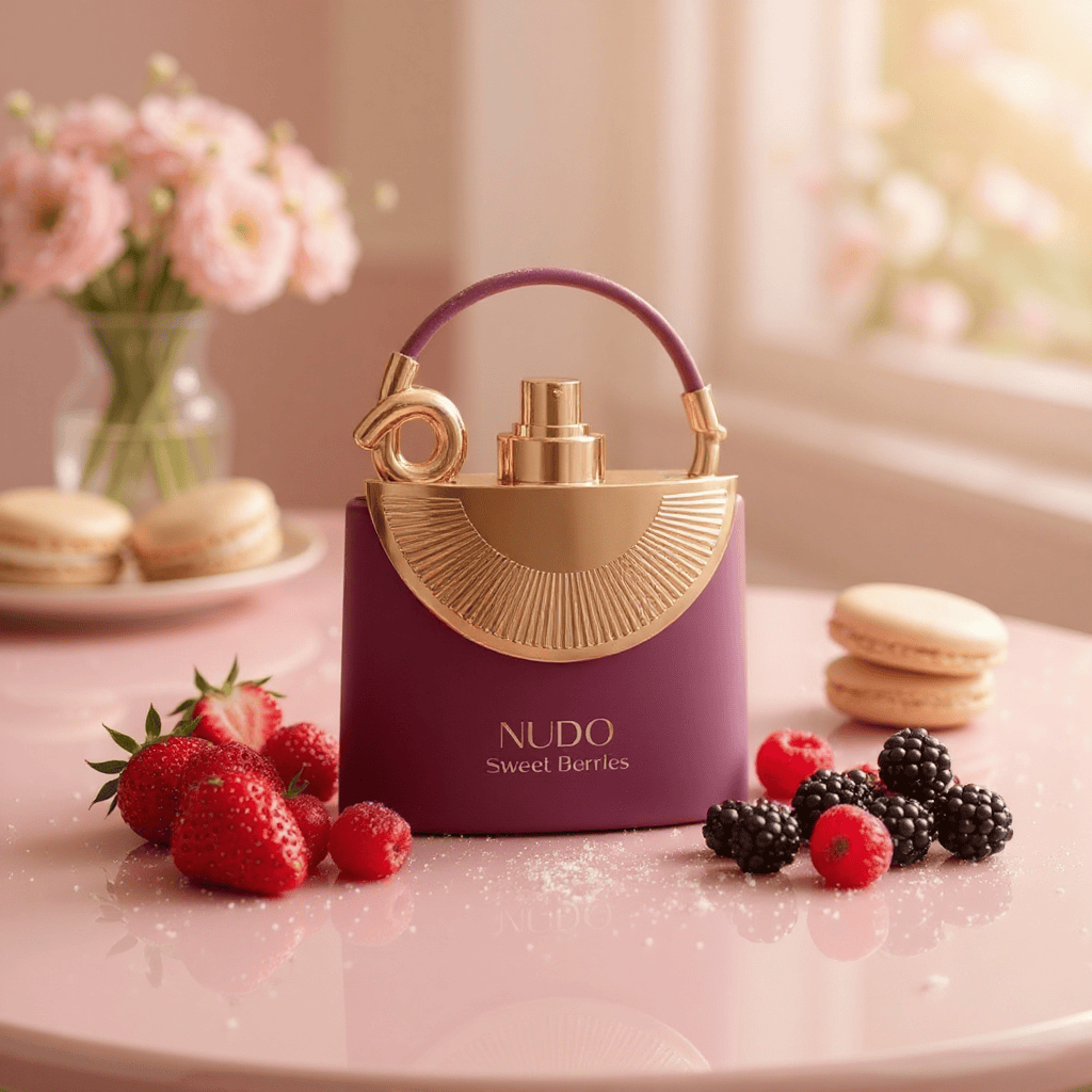 Fragrance World Nudo Sweet Berries - For Women Eau de Parfum 3.4 oz / 100 ml