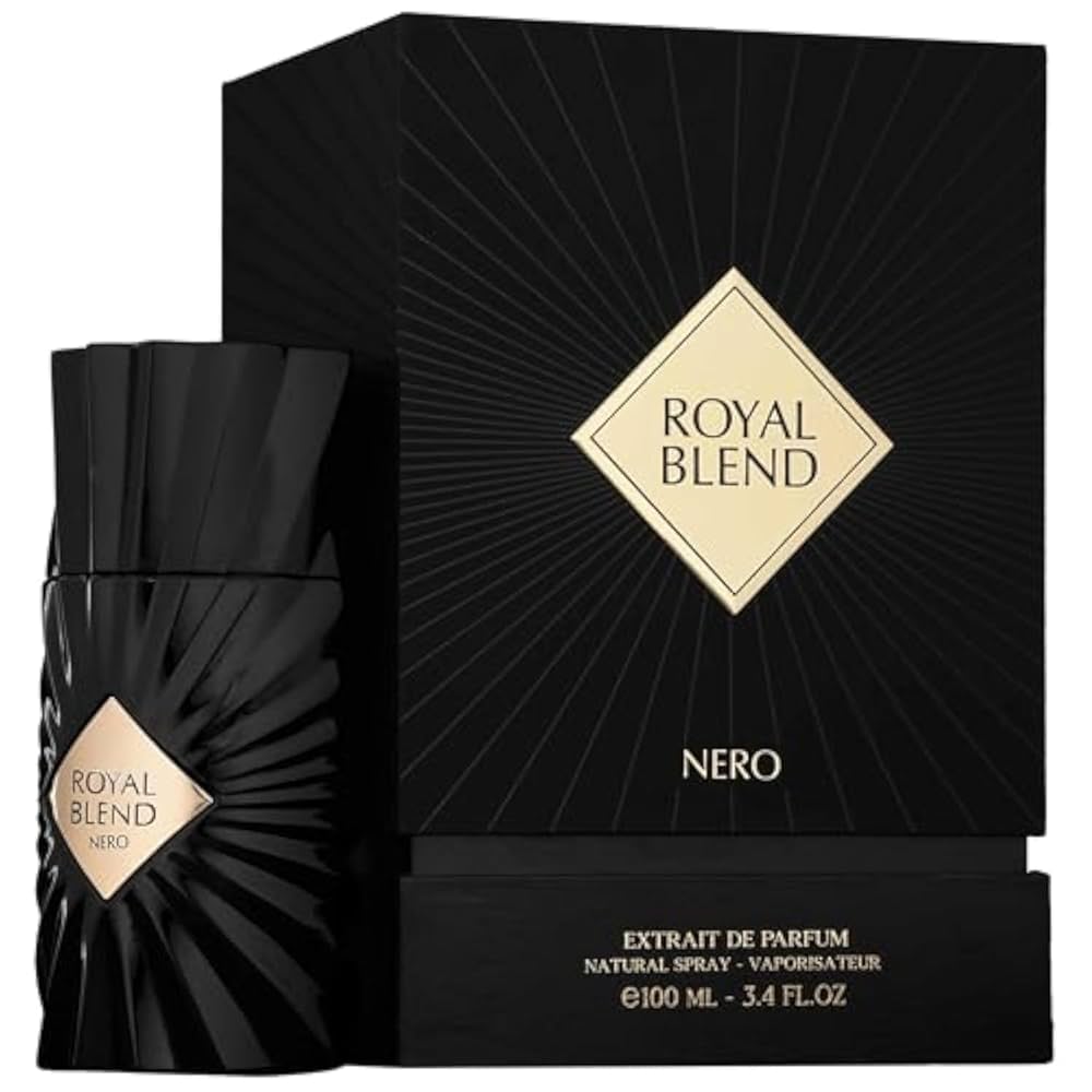 Fragrance World  Royal Blend Nero - Unisex Eau de Parfum 3.4 oz / 100 ml