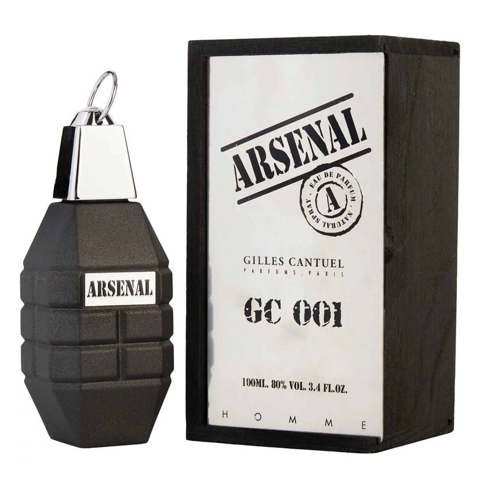 Gilles Cantuel Arsenal GC 001 Men’s Perfume/Cologne For Men Eau de Toilette 3.4 oz Edt