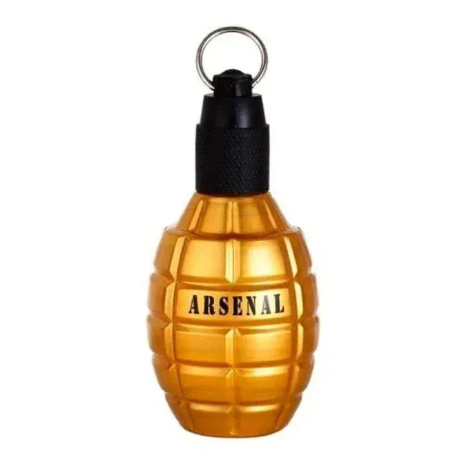Gilles Cantuel Arsenal Gold Men’s Perfume/Cologne For Men Eau de Toilette 3.4 oz Edt