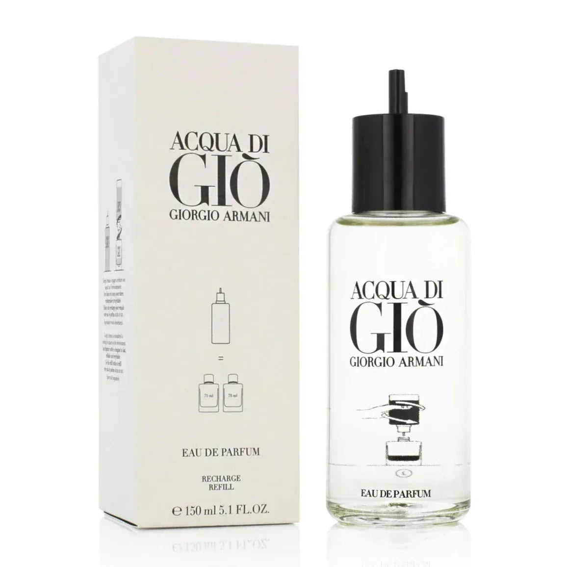 Giorgio Armani Acqua di Gio - For Men Eau de Parfum Refill 5.0 oz