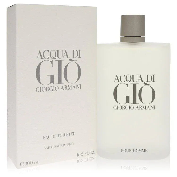 Giorgio Armani Acqua Di Gio Men's Perfume/Cologne For Men Eau De Toilette 1.0 oz / 1.7 oz / 3.4 oz / 6.7 oz / Gift Set 3.4 oz / 10.4 oz Edt 10.4 oz