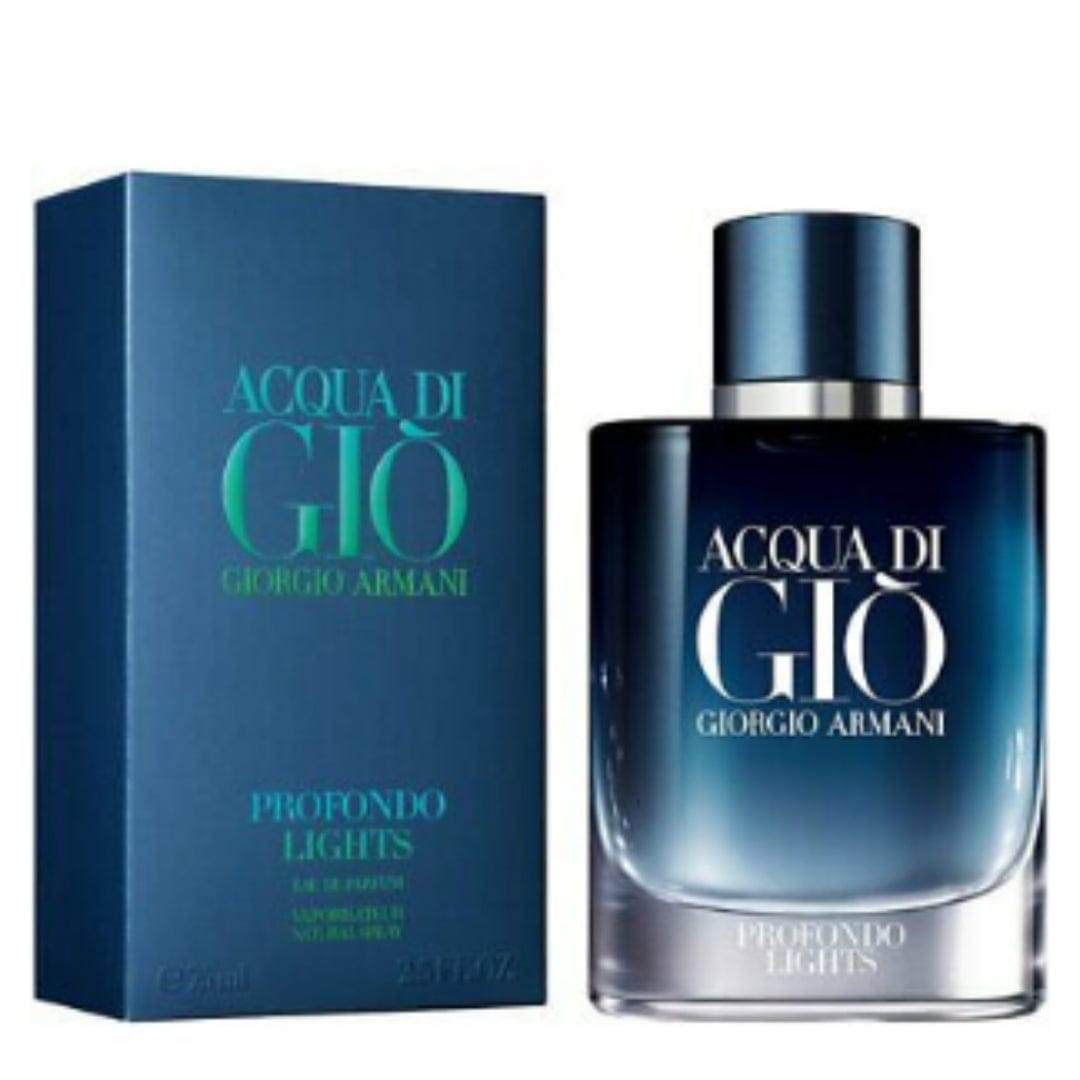 Giorgio Armani Acqua di Giò Profondo Lights Men's Perfume/Cologne For Men Eau de Parfum 2.5 oz Edp