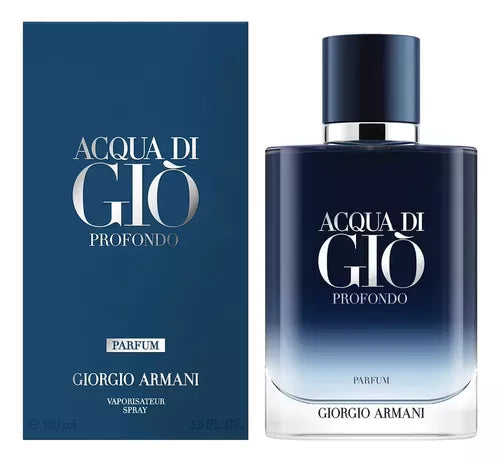 Giorgio Armani Acqua di Gio Profondo Parfum Men’s Perfume/Cologne For Men Eau de Parfum 3.3 Edp