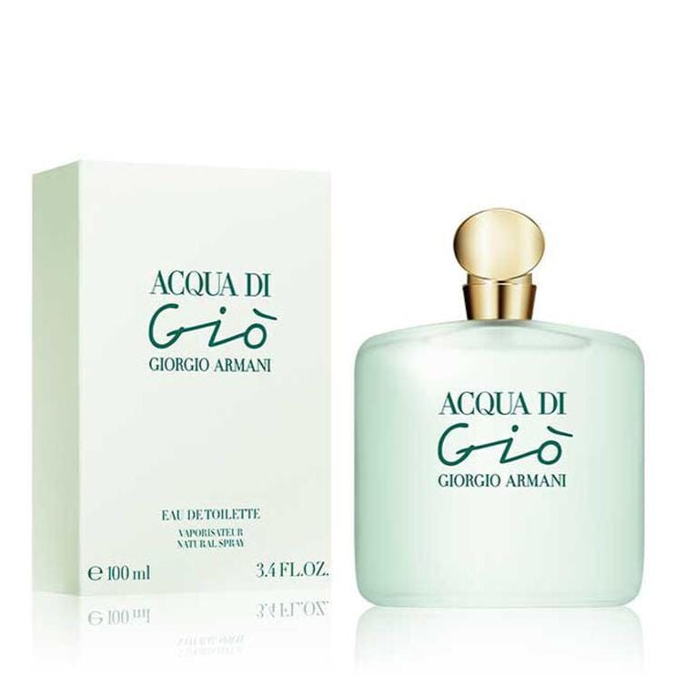 Giorgio Armani Acqua di Gio Women's Perfume/Cologne for Women Eau de Toilette 3.4 oz Edt
