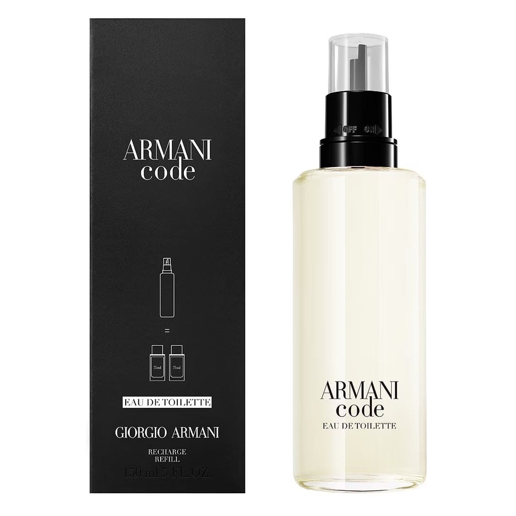 Giorgio Armani Armani Code Men's Perfume/Cologne For Men Eau De Toilette 1.0 oz / 1.7 oz / 2.5 oz / 4.2 oz / 6.7 oz / Gift Set 2.5 oz / Gift Set 4.2 / Refill 5.0 oz Edt Refill 5.0 oz