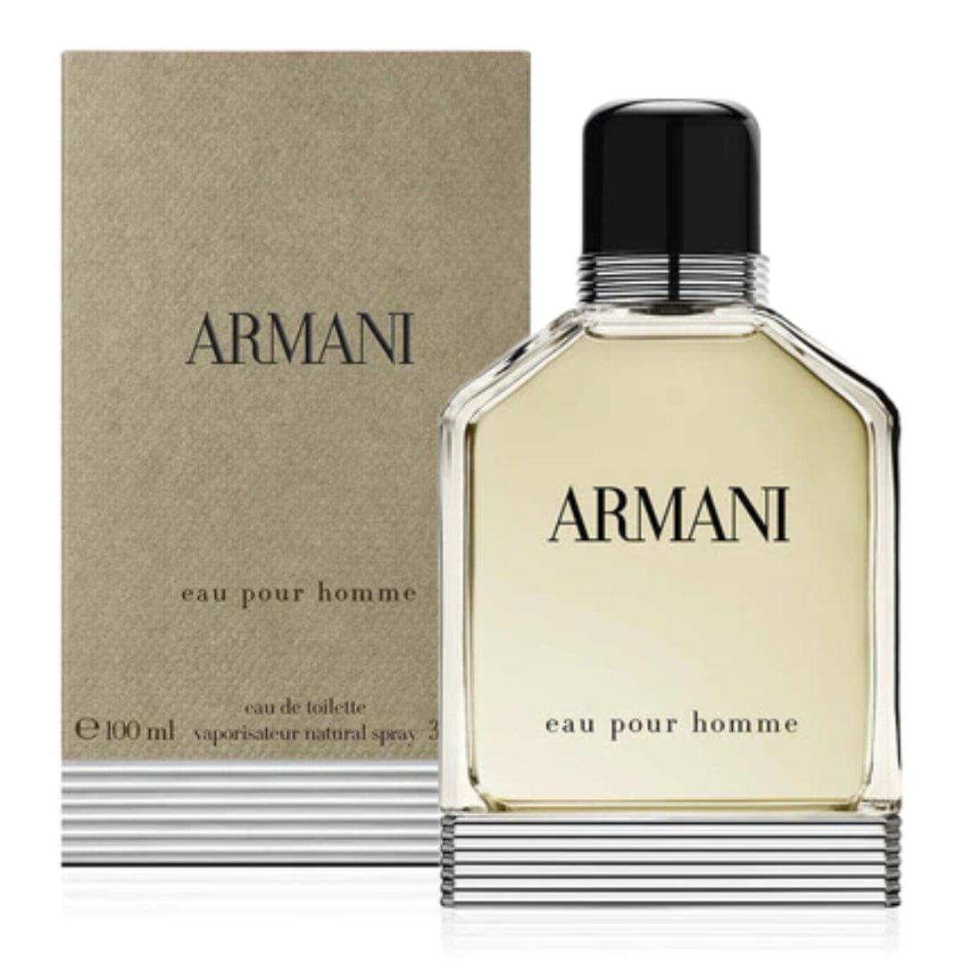 Giorgio Armani Eau Pour Homme Men’s Perfume/Cologne For Men Eau de Toilette 3.3 oz Edt