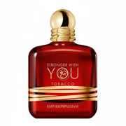 Giorgio Armani Stronger With You Tobacco Men’s Perfume/Cologne For Men Eau de Parfum 3.3 oz Edp