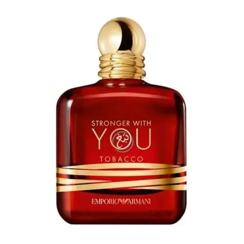 Giorgio Armani Stronger With You Tobacco Men’s Perfume/Cologne For Men Eau de Parfum 3.3 oz Edp