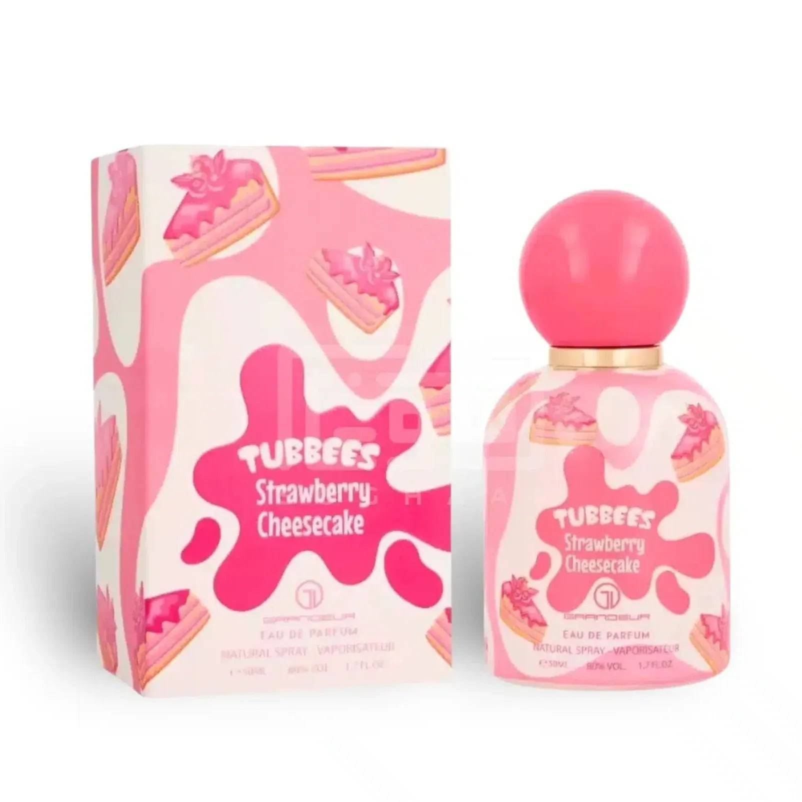 Grandeur Tubbees Strawberry Cheesecake Girls Perfume/Cologne Kids Eau de Parfum 1.7 oz Edp