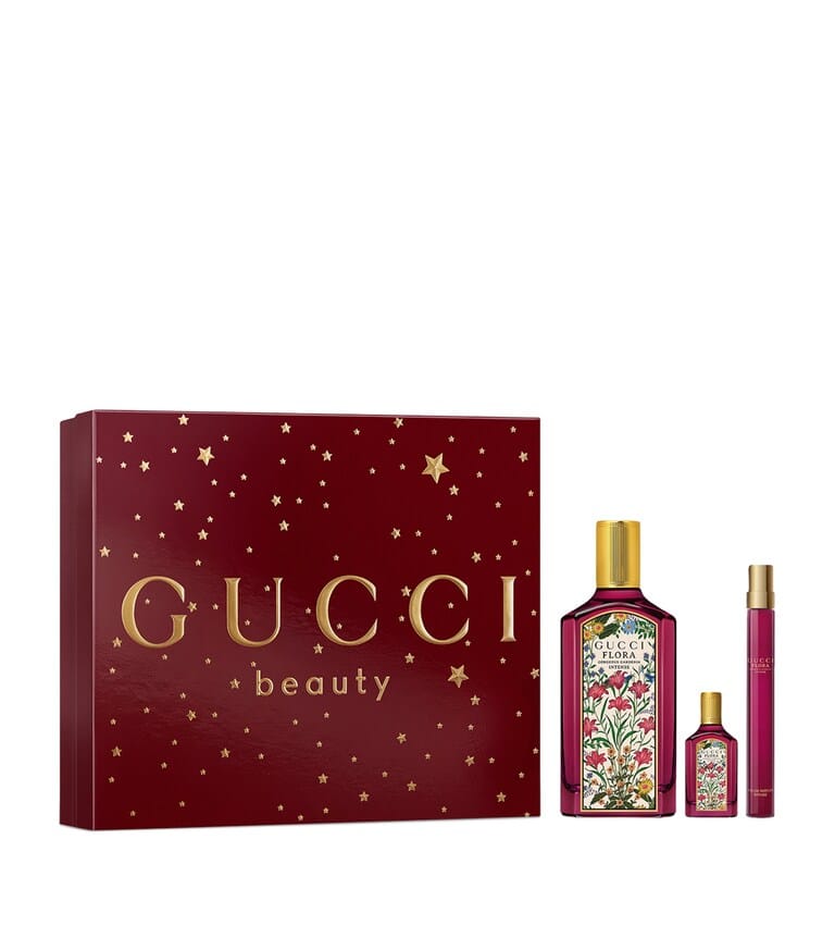Gucci Flora Gorgeous Gardenia Intense For Women Eau de Parfum Gift Set 3.3 oz  / 100 ml