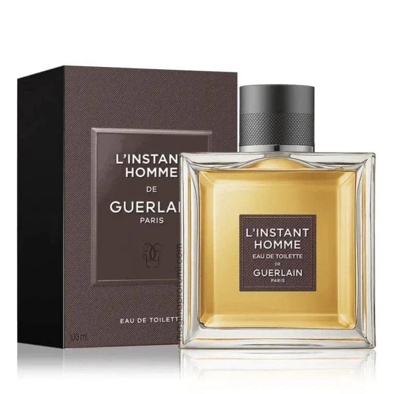 Guerlain L'Instant Homme For Men Eau de Toilette 3.3 oz / 100 ml