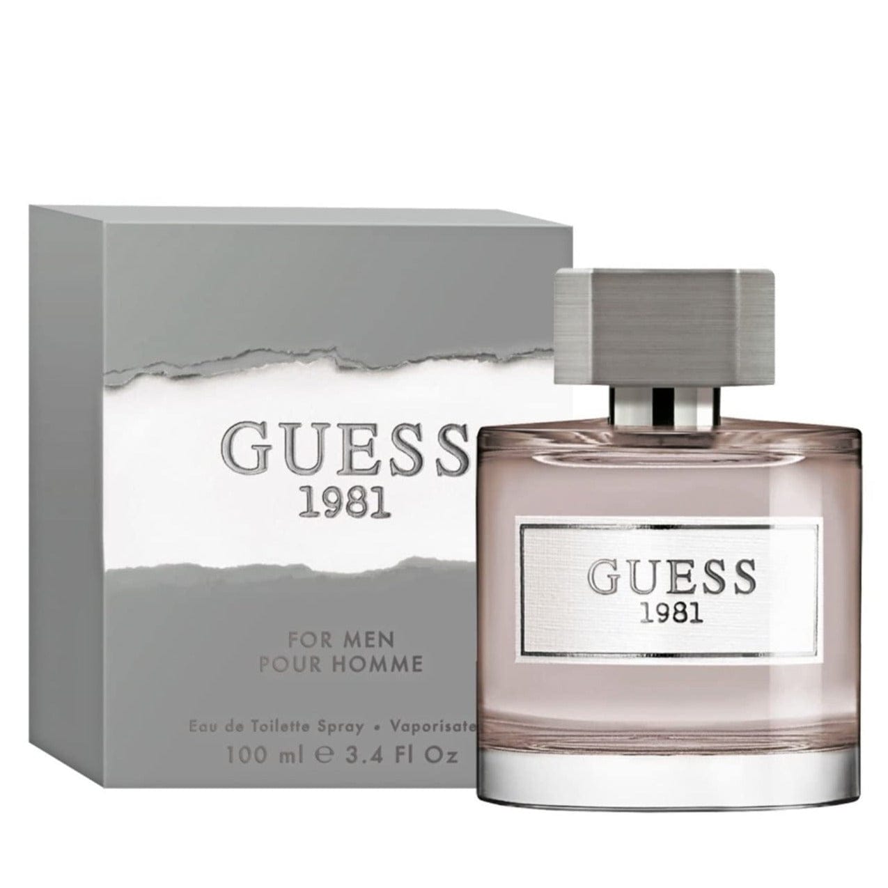 Guess Guess 1981 for Men Men’s Perfume/Cologne For Men Eau de Toilette 3.4 oz / Gift set 3.4 oz Edt 3.4 oz