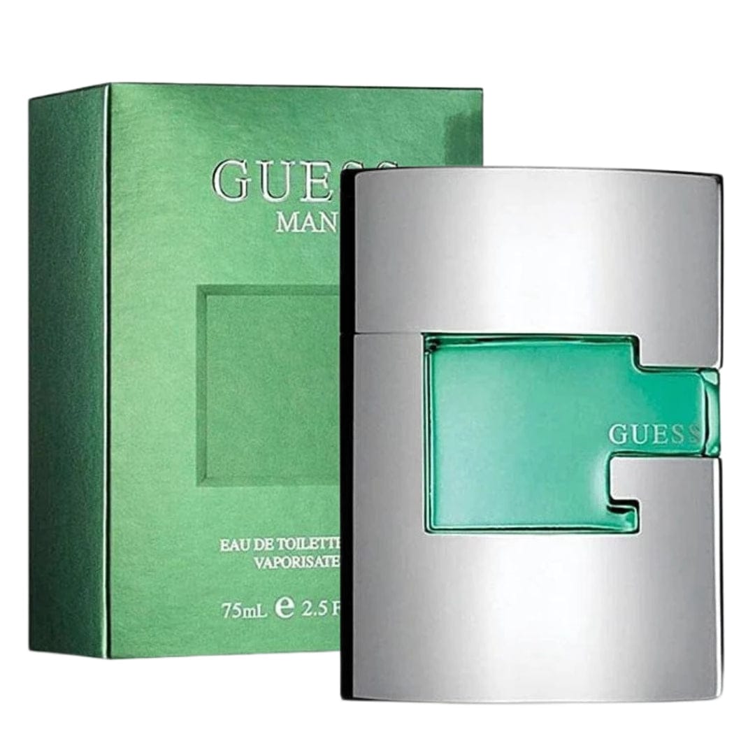 Guess Man Men’s Perfume/Cologne For Men Eau de Toilette 2.5 oz / 5.1 oz / Gift Set 3.4 oz Edt 2.5 oz