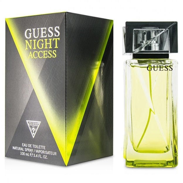 Guess Night Access Men’s Perfume/Cologne For Men Eau de Toilette 3.4 oz Edt