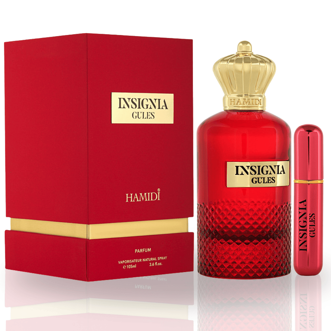 Hamidi Insignia Gules Unisex Perfume/Cologne For Men & Women Eau de Parfum 3.4 oz Edp