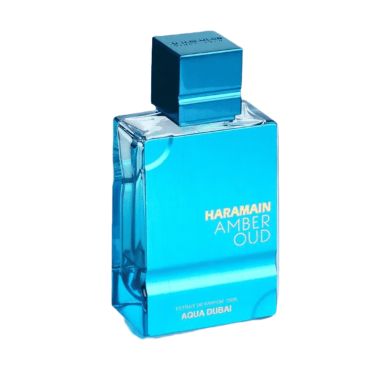 Haramain Amber Oud Aqua Dubai Unisex Perfume/Cologne For Men & Women Eau de Parfum 2.53 oz / 3.3 oz Edp