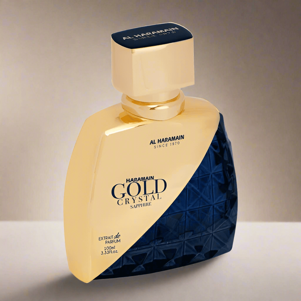 Haramain Gold Crystal Sapphire Women’s Perfume/Cologne For Women Eau de Parfum 3.3 oz Edp