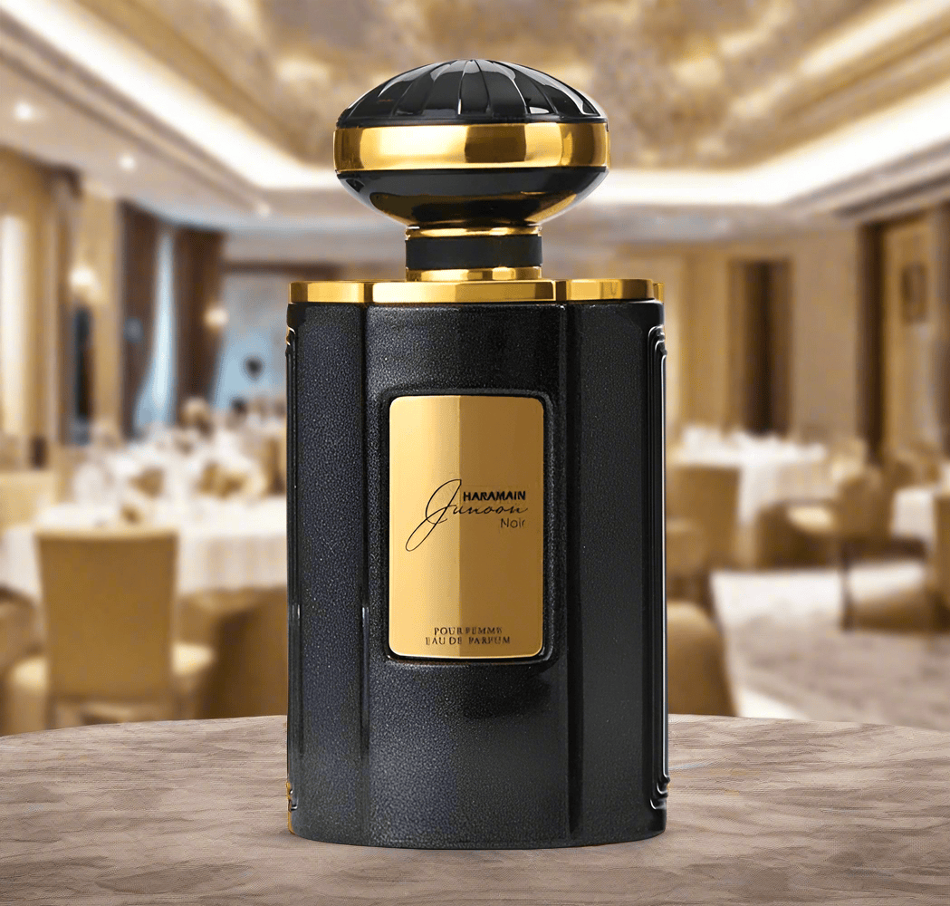 Haramain Junoon Noir Women’s Perfume/Cologne For Women Eau de Parfum 2.5 Edp
