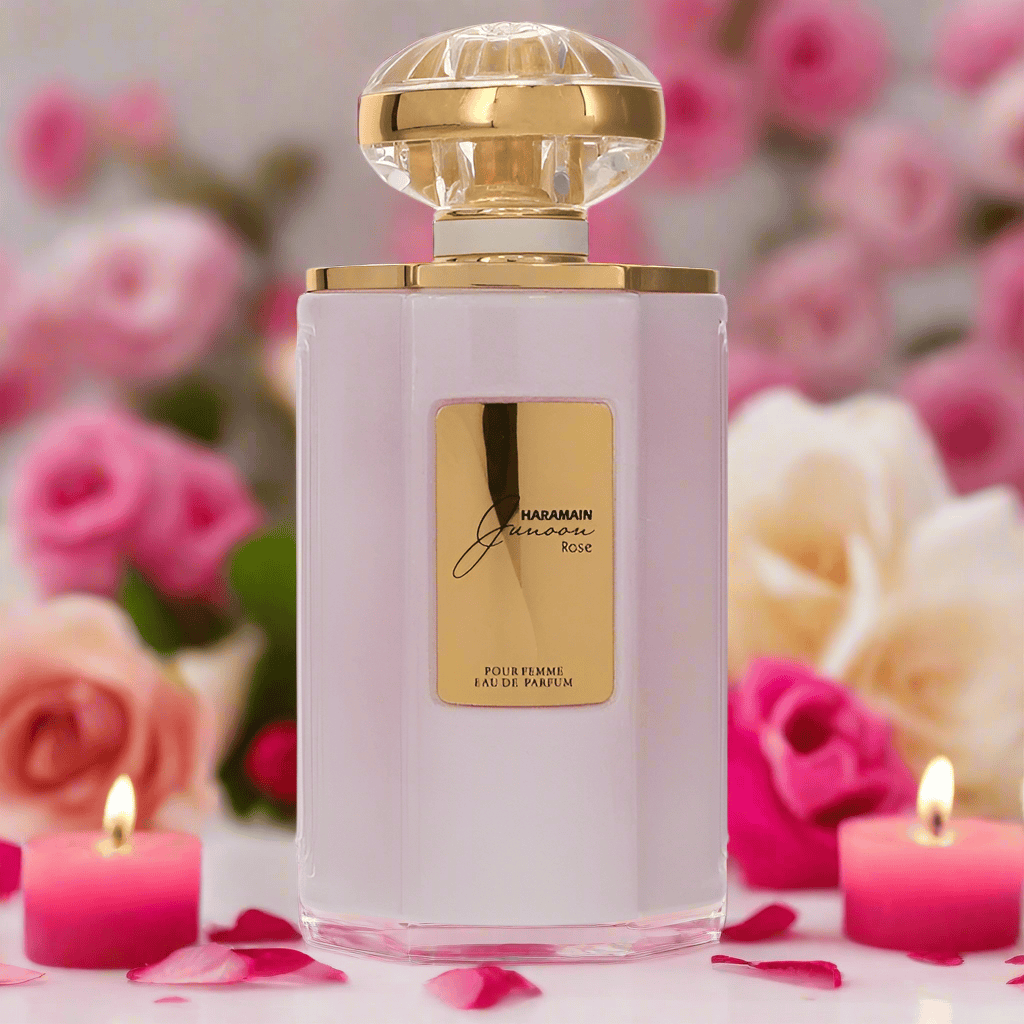 Haramain Junoon Rose Women’s Perfume/Cologne For Women Eau de Parfum 2.5 Edp