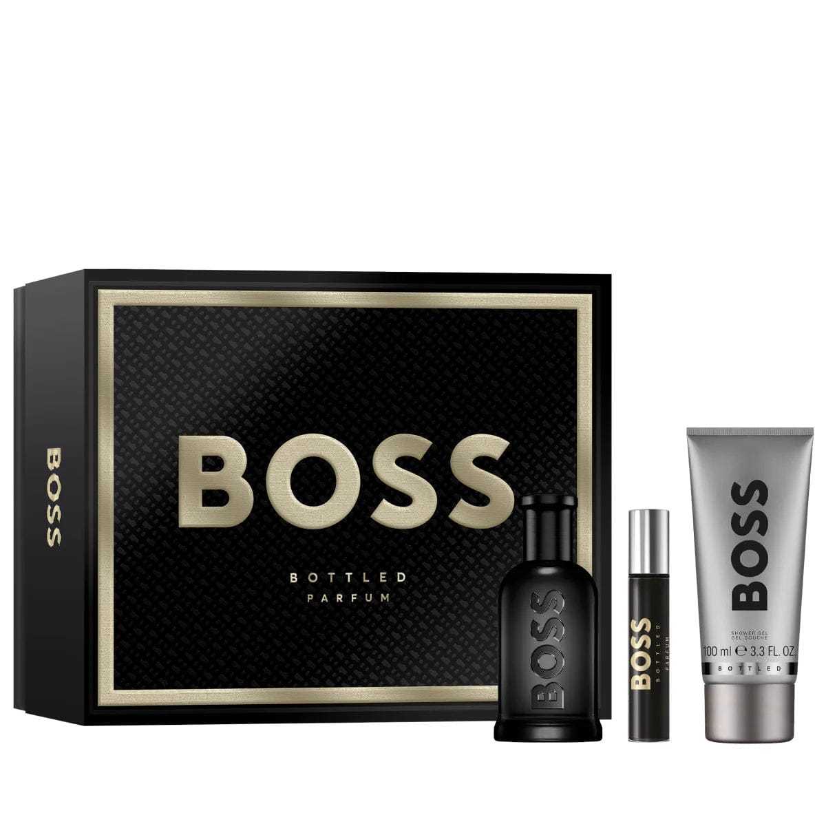Hugo Boss Boss Bottled Parfum For Men Eau de Parfum Gift Set 3.3 oz / 100 ml