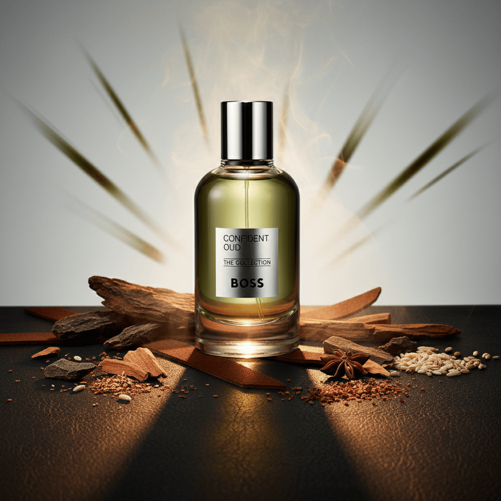 Hugo Boss Confident Oud For Men Eau de Parfum 3.4 oz / 100 ml