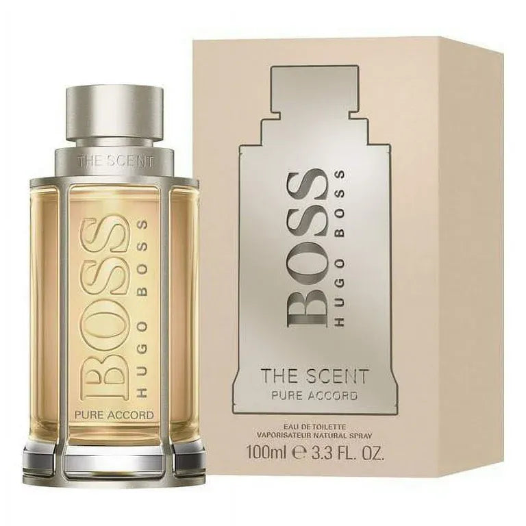 Hugo Boss The Scent Pure Accord for Him Men’s Perfume/Cologne For Men Eau de Toilette 1.7 Edt