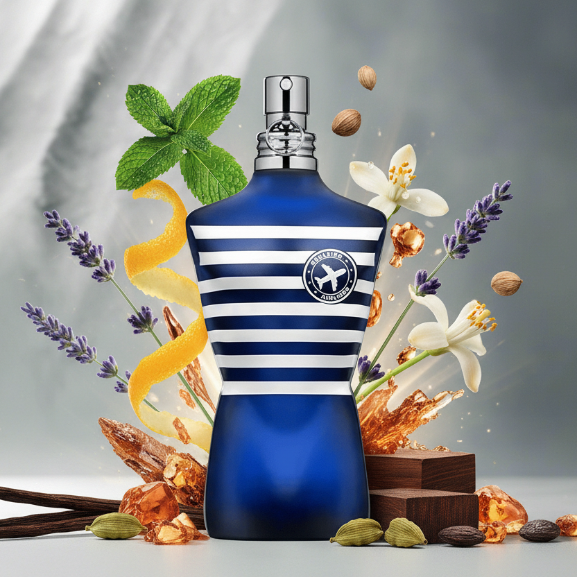 Jean Paul Gaultier Le Male Eau de Toilette Airlines For Men Eau de Toilette 2.5 oz / 75 ml