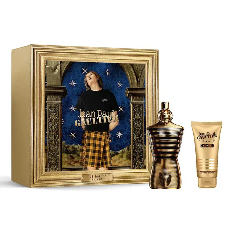 Jean Paul Gaultier Le Male Elixir For Men Eau de Parfum Gift Set 4.2 oz / 125 ml