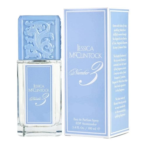 Jessica McClintock Number 3 Women’s Perfume/Cologne For Women Eau de Parfum 3.3 oz Edp