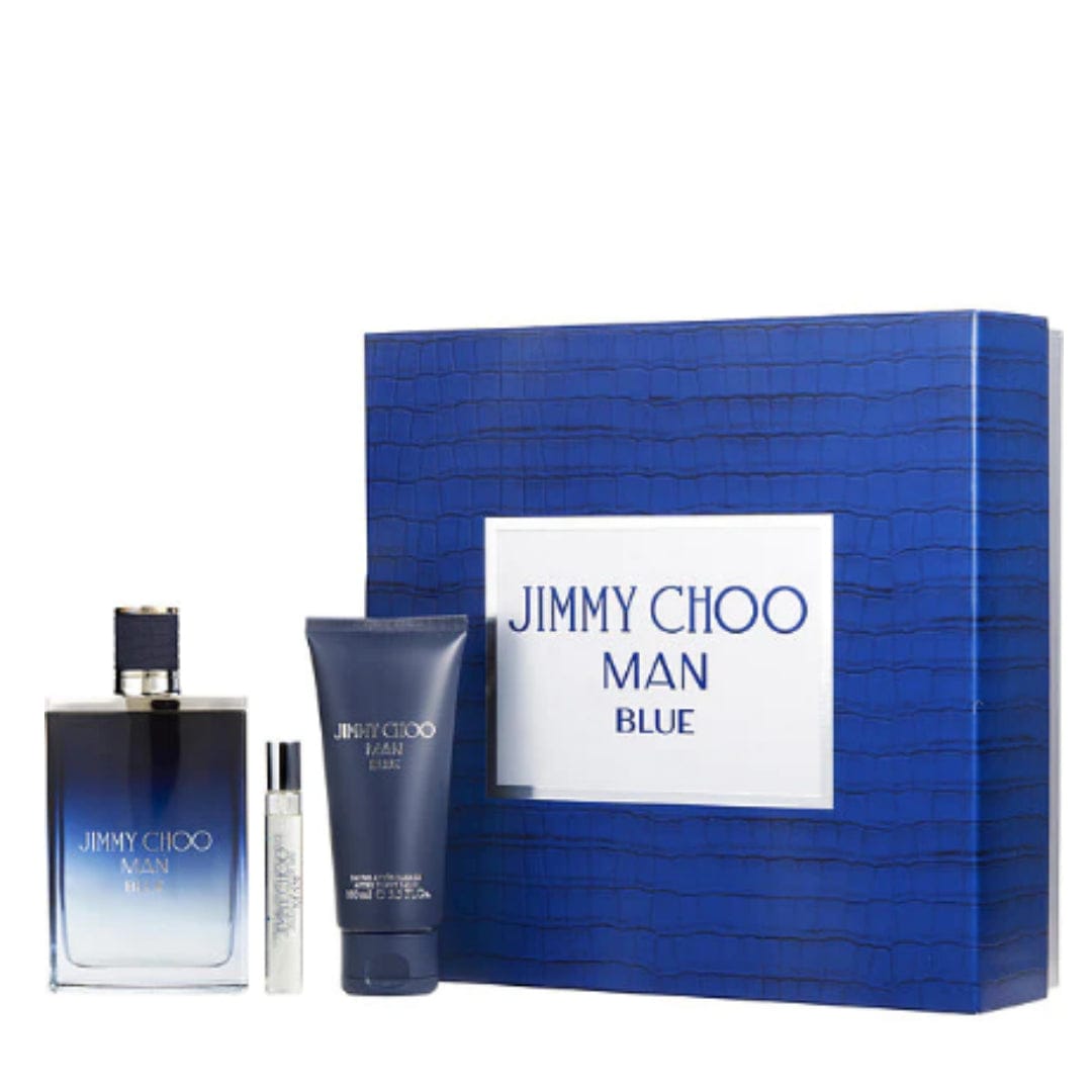 Jimmy Choo Jimmy Choo Man Blue For Men Perfume/Cologne For Men Eau de Toilette 1.7 oz / 3.3 oz / Gift Set 3.3 oz Edt Gift Set 3.4 oz