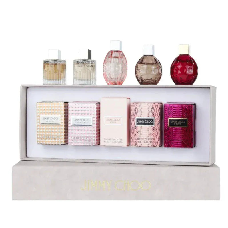 Jimmy Choo Miniature Set For Her/ Perfume For Women 5 X 5 oz