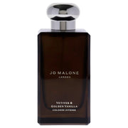 Jo Malone Vetiver & Golden Vanilla Cologne Intense Unisex Perfume/Cologne For Men & Women Eau de Parfum 3.4 oz Edp