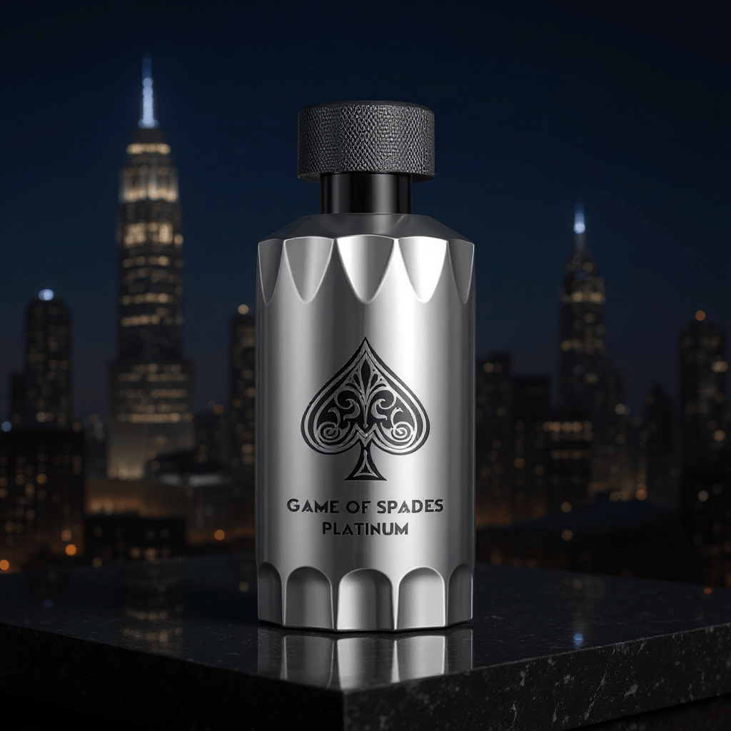 Jo Milano Paris Game Spades Platinum - Unisex Eau de Parfum 3.4 oz / 100 ml