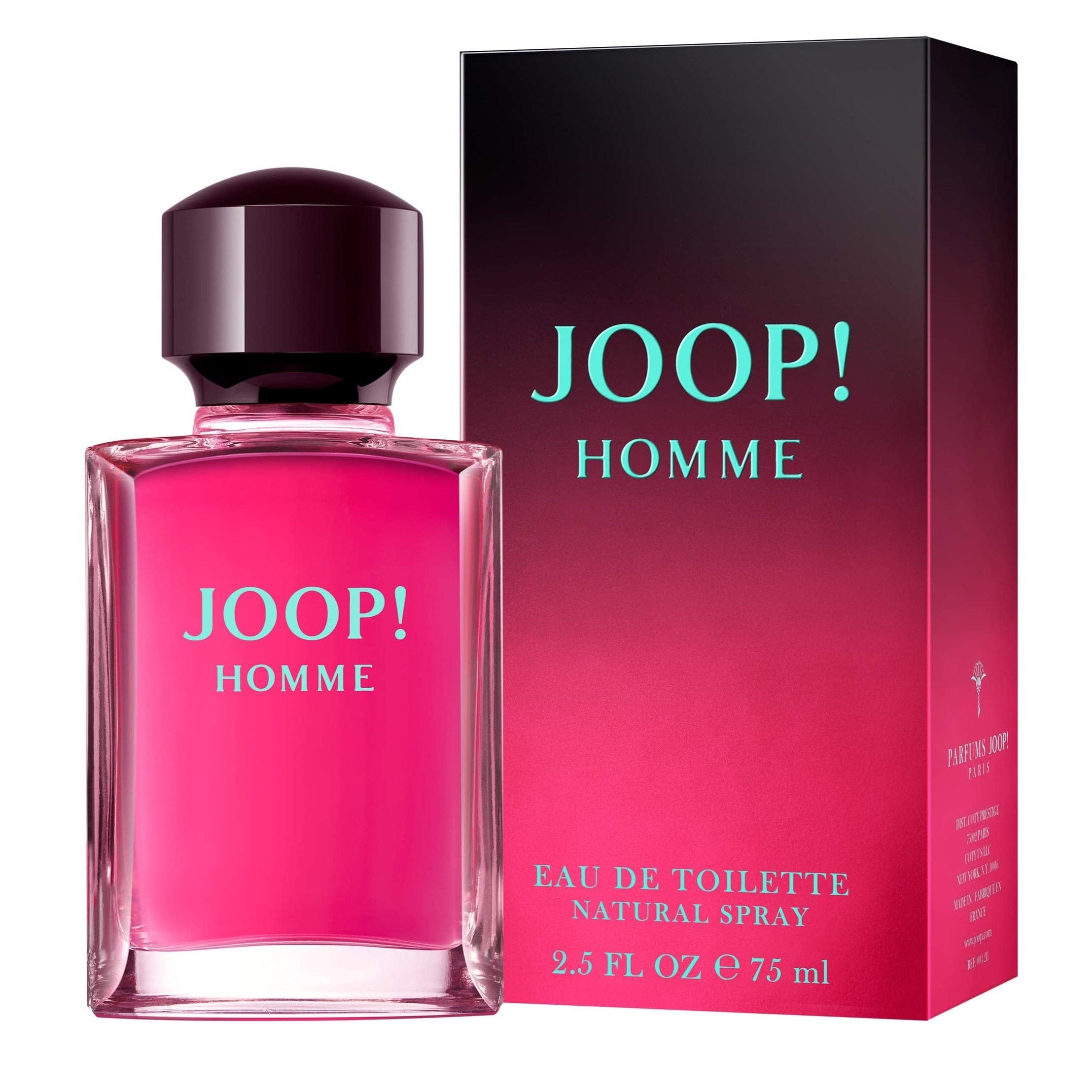 Joop! Homme Men’s Perfume/Cologne For Men Eau de Toilette 2.5 oz / 4.2 oz / 6.7 oz Edt 2.5 oz