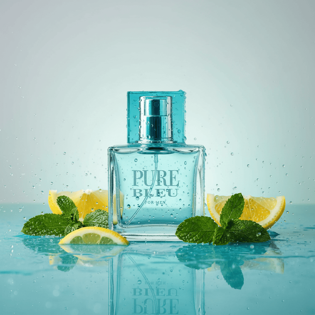 Karen Low  Pure Bleu For Men Eau De Toilette 3.4 oz / 100 ml