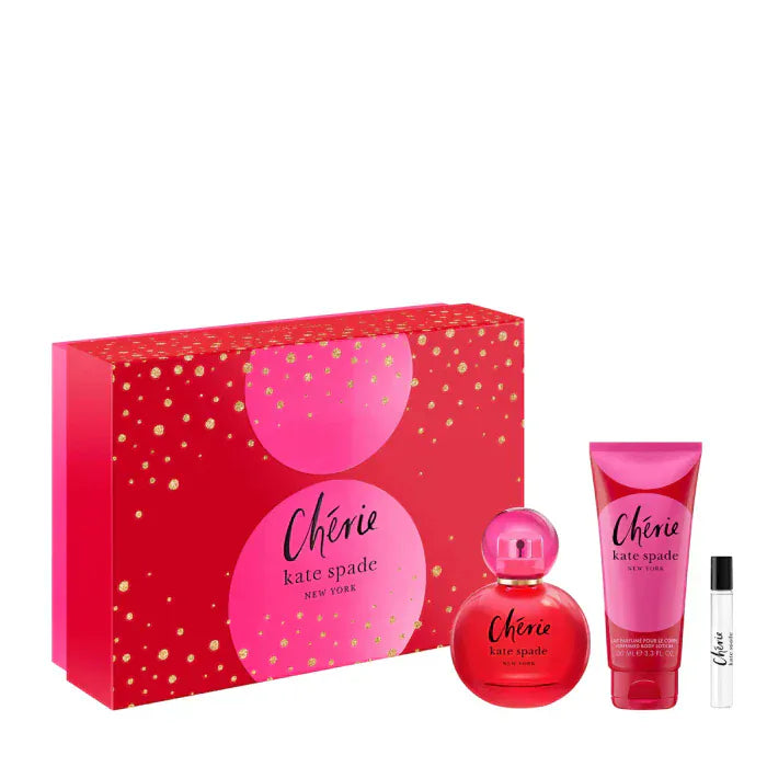 Kate Spade Chérie Women’s Perfume/Cologne For Women Eau de Parfum 2.0 oz / 3.4 oz / Gift Set 3.4 oz Edp Gift Set 3.4 oz