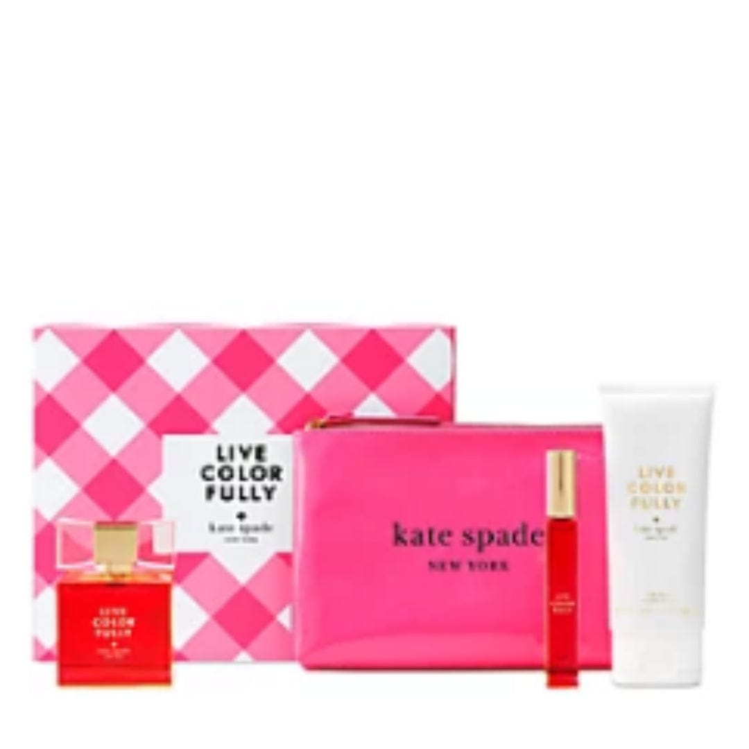 Kate Spade Live Colorfully Women’s Perfume/Cologne For Women Eau de Parfum 3.4 oz / Gift Set 3.0 oz Edp Gift Set 3.0 oz