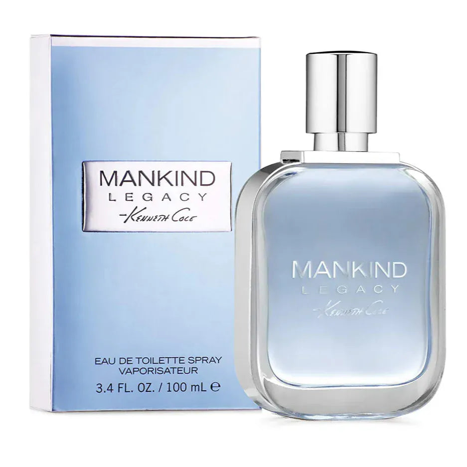 Kenneth Cole Mankind Legacy Men’s Perfume/Cologne For Men Eau de Toilette 3.4 oz Edt