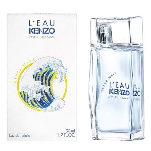 Kenzo L'Eau Kenzo Pour Homme Hyper Wave Men’s Perfume/Cologne For Men Eau de Toilette 3.3 oz Edt