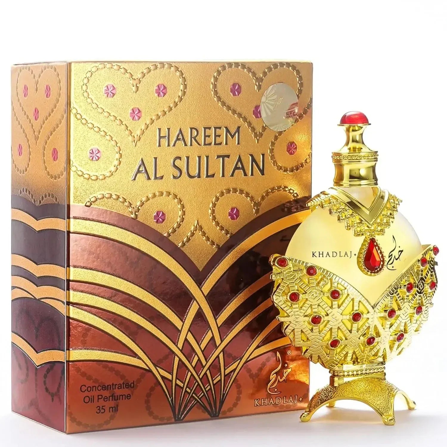 Khadlaj Hareem Al Sultan Gold Oil Women's Perfume/Cologne For Women Extrait Oil 1.18 oz EO