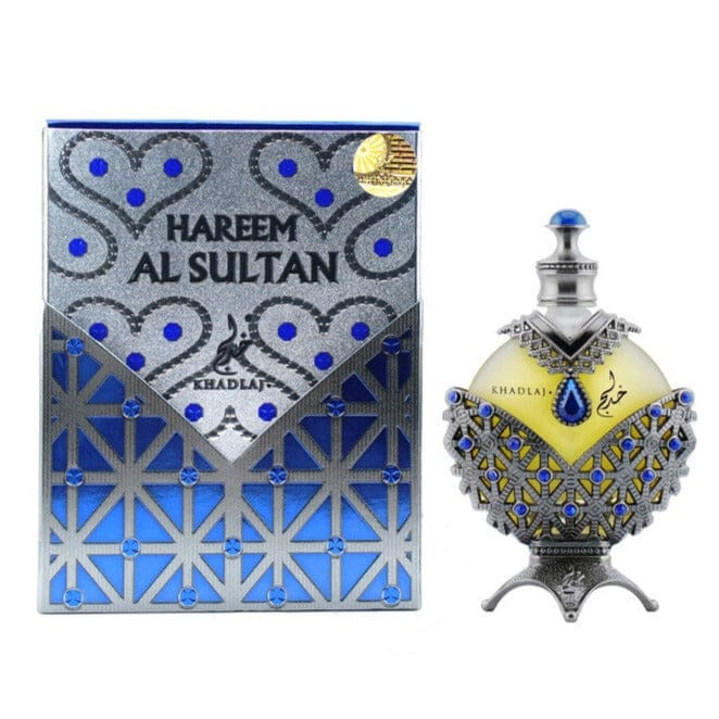 Khadlaj Hareem Al Sultan Silver Unisex Perfume/Cologne For Men & Women Oil 1.18  oz