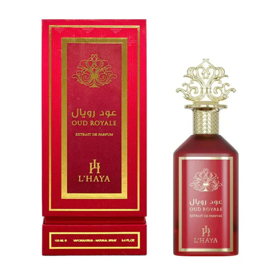 L’Haya Oud Royale Unisex Perfume/Cologne For Men & Women Eau de Parfum 3.4 oz Edp