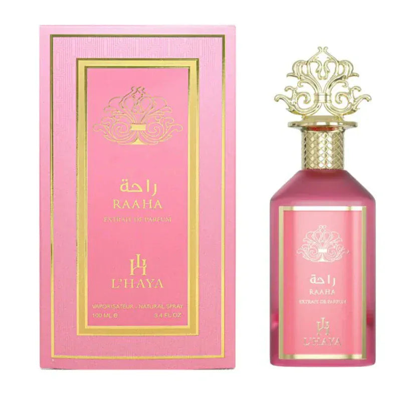 L’Haya Raaha Unisex Perfume/Cologne For Men & Women Eau de Parfum 3.4 oz Edp