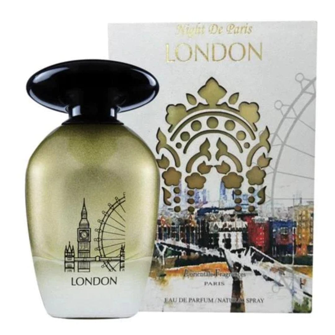 L'Orientale Fragances Night de Paris London Unisex Perfume/Cologne For Men & Women Eau de Parfum 3.3 oz Edp