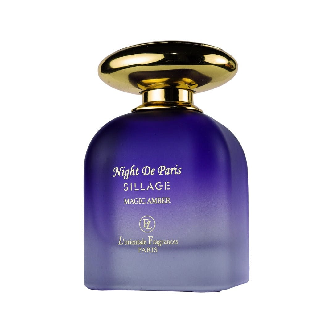 L'orientale Fragrances Night De Paris Magic Ambre Unisex Perfume/Cologne For Men & Women Eau de Parfum 3.4 oz Edp