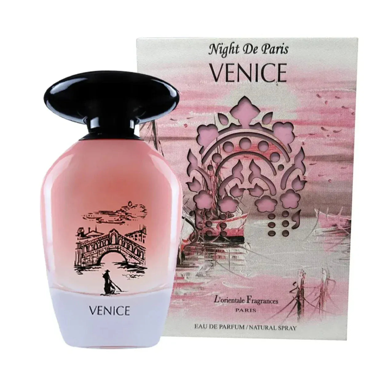 L'Orientale Fragrances Night De Paris Venice Women’s Perfume/Cologne For Women Eau de Parfum 3.3 oz Edp