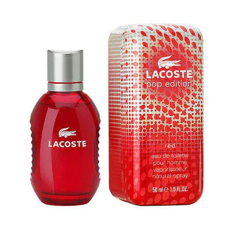Lacoste Red Pop Men’s Perfume/Cologne For Men Eau de Toilette 1.6 oz Edt